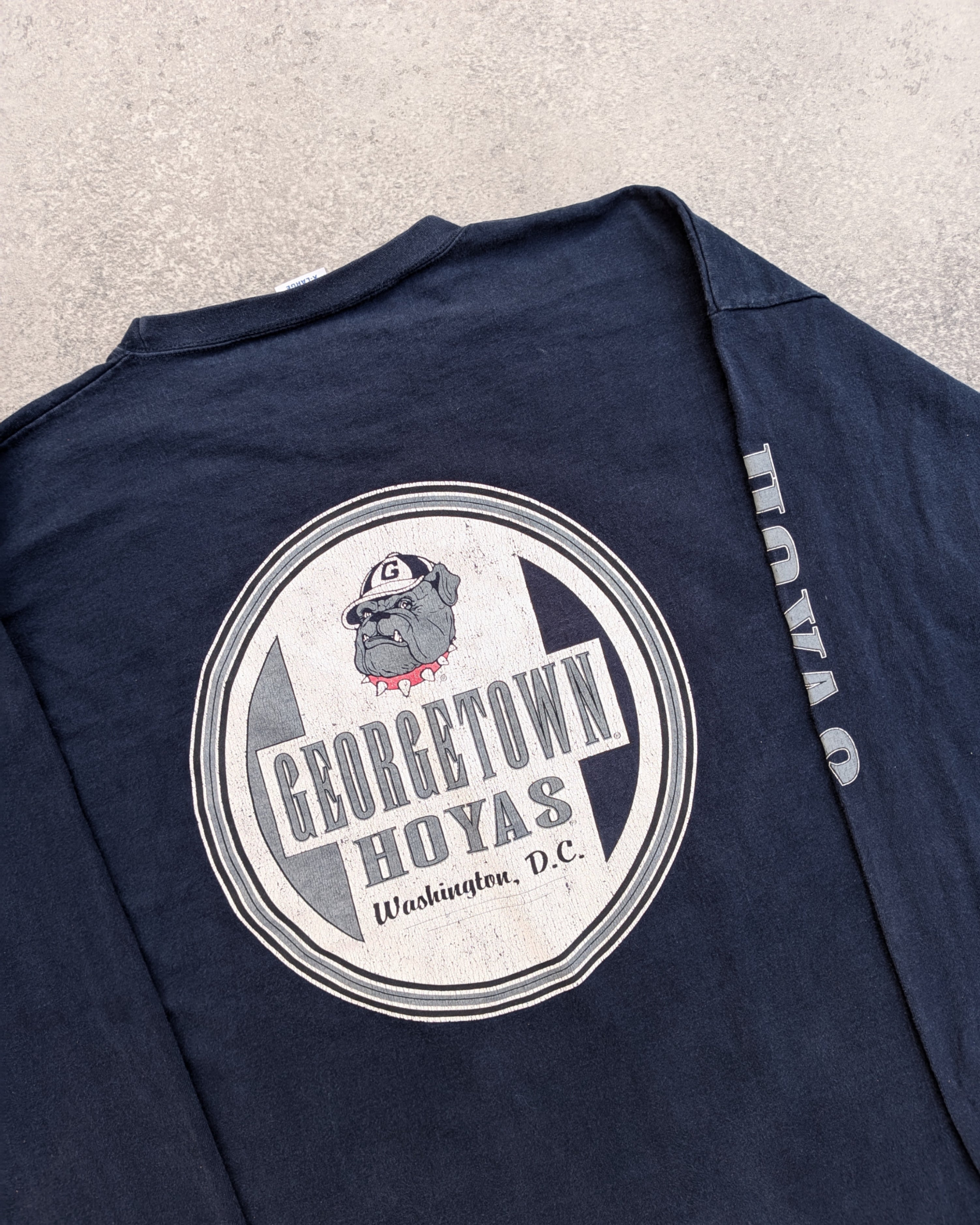 Rare Vintage Starter Georgetown Hoyas long-sleeve t-shirt
