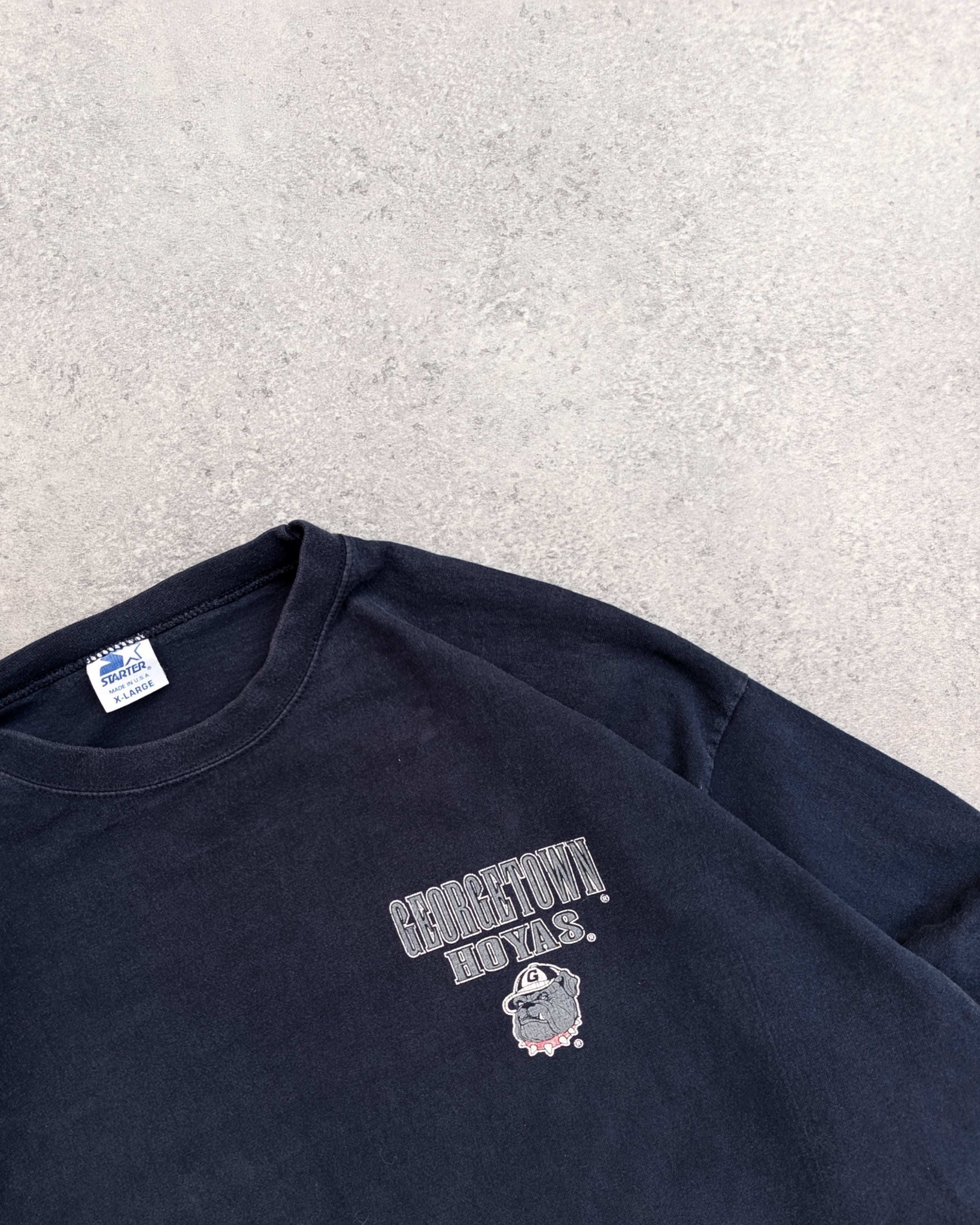 Rare Vintage Starter Georgetown Hoyas long-sleeve t-shirt