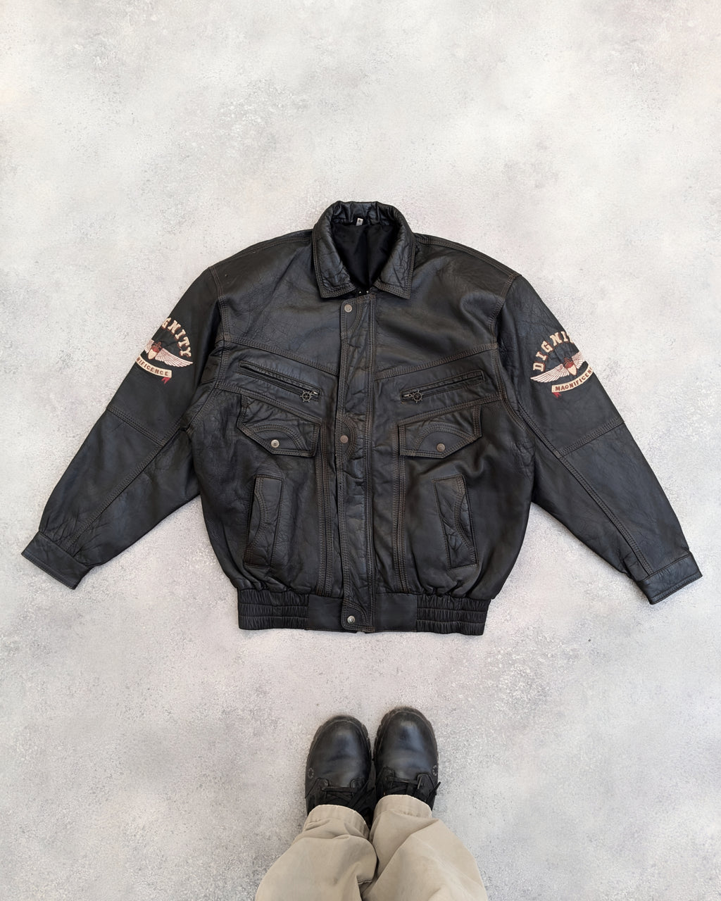 Rare genuine lether jacket